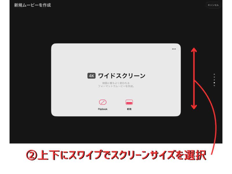 ProcreateDreams編集画面